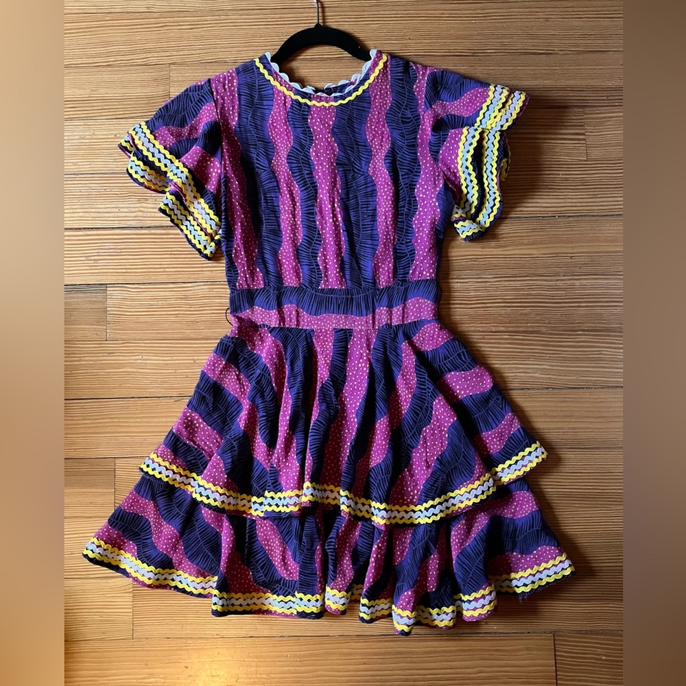 CeliaB Singapore Elektra Cha-Cha Printed Mini Dress Sz XS. - Picture 2 of 8